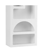 Librería blanca Aria - 60x150x32 cm