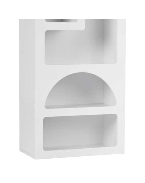 Librería blanca Aria - 60x150x32 cm