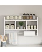 Étagère murale Asya blanche - 63.6x35x14.6 cm
