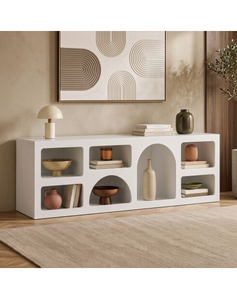 Consola Vega blanca - 160x51x40 cm