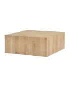 Prizma Couchtisch aus Saphir-Eiche - 90x35x90 cm