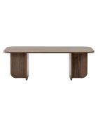 Akira Venezia Couchtisch aus Nussbaumholz - 120x41x60 cm
