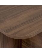 Akira Venezia Couchtisch aus Nussbaumholz - 120x41x60 cm