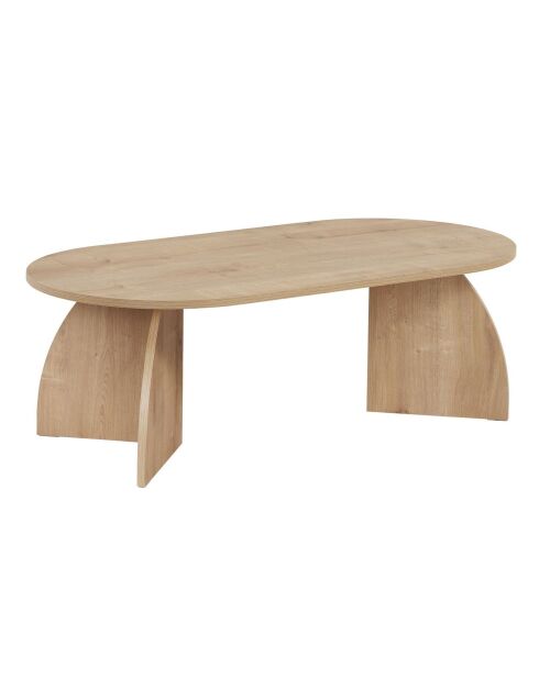 Table basse Melina chêne saphir - 120x40x60 cm