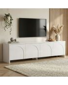 Porta TV Aurelia bianco - 180x45x32 cm