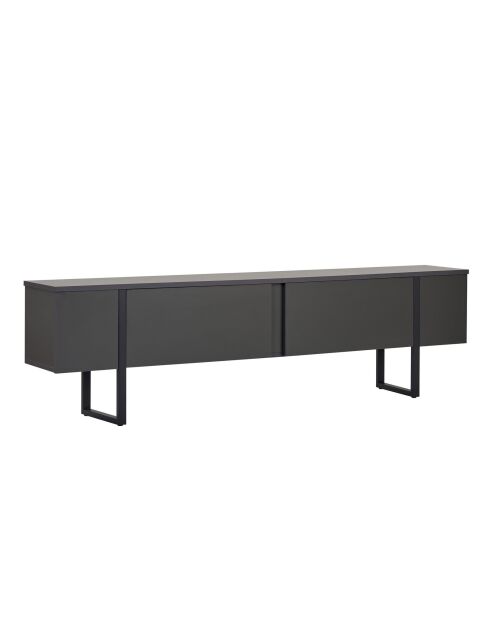 Soporte TV Onera antracita/negro - 180x50x30 cm