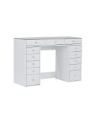 Witte kaptafel Lucia - 120x79,8x44,5 cm