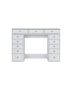 Witte kaptafel Lucia - 120x79,8x44,5 cm