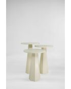 Set tavolino Lilyum (57+52+47) crema