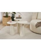 Set tavolini Lilyum (57+52+47) bianco