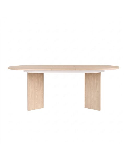 Tavolo da pranzo allungabile Sorell in rovere Pusula - 160x75x90 cm