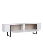 Soporte TV Onera blanco/negro - 180x45x30 cm