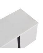 Soporte TV Onera blanco/negro - 180x45x30 cm