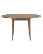Table à manger extensible Viona chêne du caucase - 100x75x100 cm