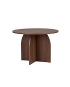 Bloom Milano notenhouten eettafel - 110x75x110 cm
