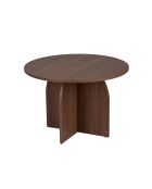 Bloom Milano notenhouten eettafel - 110x75x110 cm