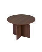 Bloom Milano notenhouten eettafel - 110x75x110 cm