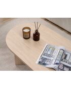 Couchtisch Pusula aus Eichensand - 119x40x60 cm