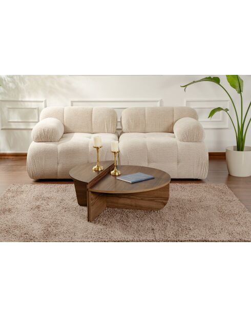 Orion Venezia Couchtisch aus Nussbaumholz