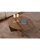 Orion Venezia Couchtisch aus Nussbaumholz