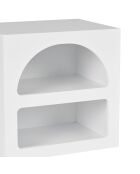 Table de chevet Nest blanche - 50x50x40 cm