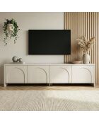 Porta TV Aurelia crema - 180x45x32 cm
