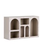 Vian 120 Konsole aus Travertinmarmor/Sandstein, 120x74x37 cm