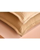 Coussin décoratif en coton Eldorado beige - 45x45 cm