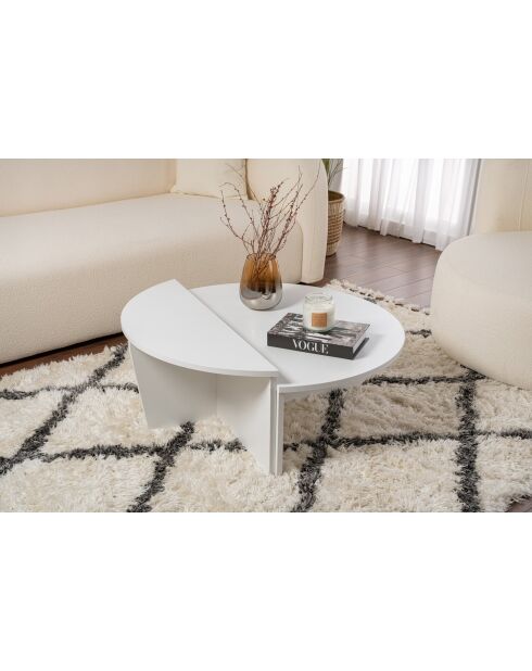 Table basse Orion blanche