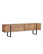 Onera Fernsehtisch aus Atlantikkiefer/Schwarz - 180x50x30 cm