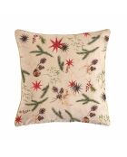 Coussin décoratif en coton Claus multicolore - 45x45 cm