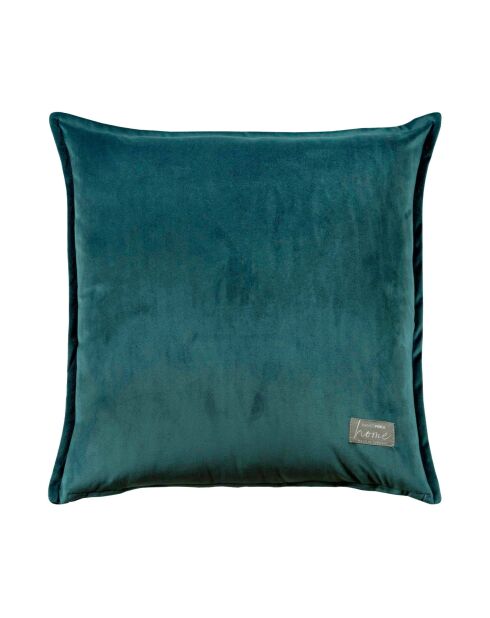 Dekokissen Gemma aus Samt blau - 45x45 cm