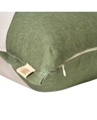 Coussin décoratif en lin Kanvas tuile - 45x45 cm