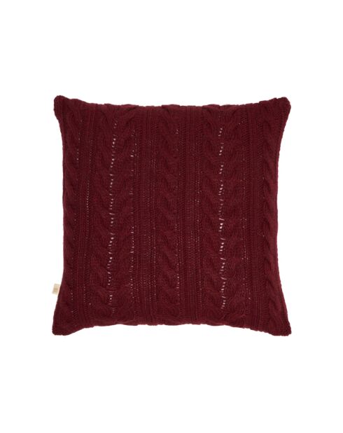 Almohada decorativa Brighton de lana de cerezo - 45x45 cm
