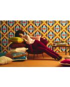 Almohada decorativa Brighton de lana de cerezo - 45x45 cm