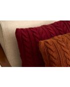Almohada decorativa Brighton de lana de cerezo - 45x45 cm
