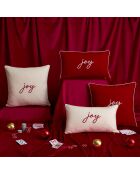 Sierkussen Joy cherry katoen - 50x30cm