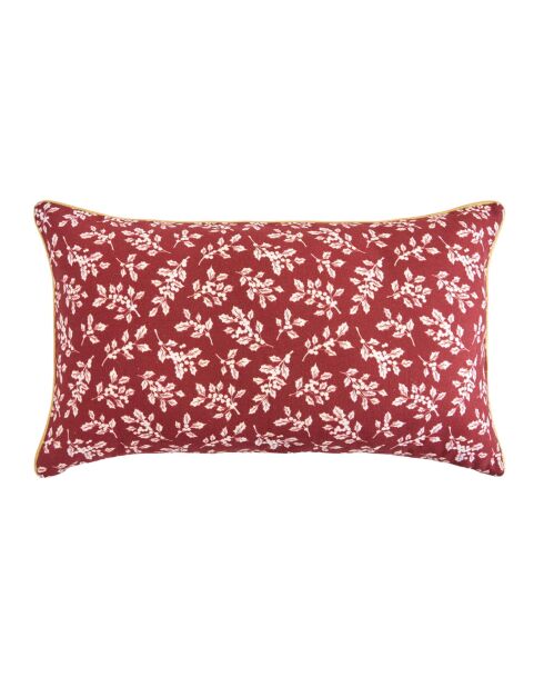 Maretakrood katoenen sierkussen - 50x30cm