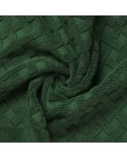 Set da bagno Elisa in cotone verde - 8 pezzi