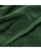 Set da bagno Elisa in cotone verde - 8 pezzi