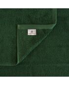 Set da bagno Elisa in cotone verde - 8 pezzi