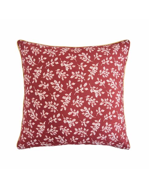 Maretakrood katoenen sierkussen - 45x45 cm