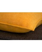 Goldenes Dekokissen aus Bambus - 45x45 cm