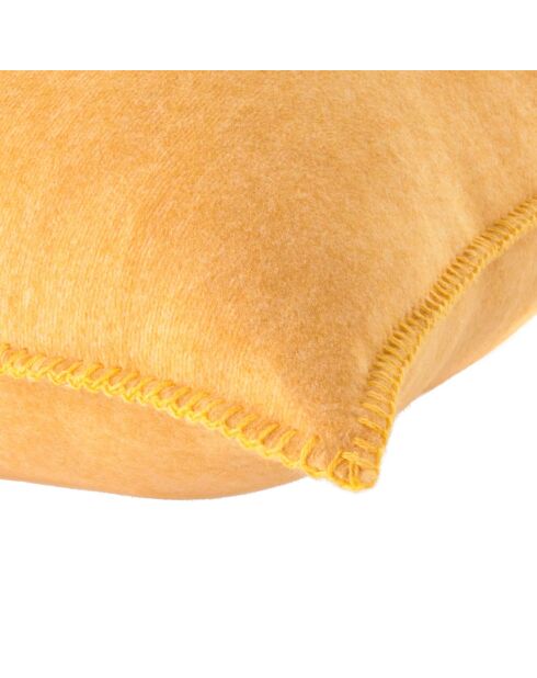 Goldenes Dekokissen aus Bambus - 45x45 cm