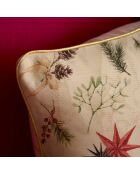 Coussin décoratif en coton Claus multicolore - 50x30cm