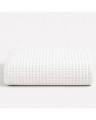 Asciugamano da doccia Milo in cotone bianco - 100x150 cm