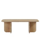 Table basse Akira chêne saphir - 120x41x60 cm