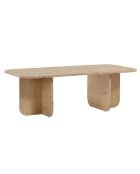 Table basse Akira chêne saphir - 120x41x60 cm