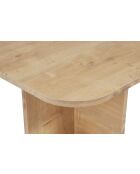 Table basse Akira chêne saphir - 120x41x60 cm