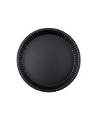 Moule à tarte noir / fuschia - 28cm